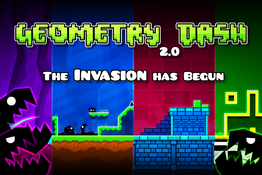 Geometry Dash скриншот